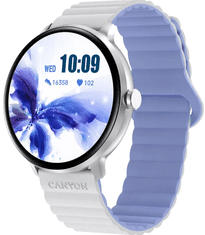 Canyon Jacky pametna ura, Bluetooth, 200 mAh, bela/modra (CNS-SW69WB)