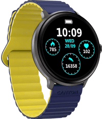Canyon Jacky pametna ura, Bluetooth, 200 mAh, rumena/modra (CNS-SW69BL)