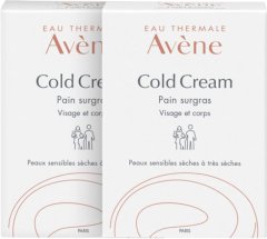 Avéne Komplet trdih mil za obraz in telo za suho in občutljivo kožo Cold Cream 2 x 100 g