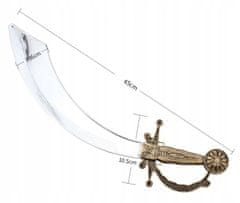 Korbi Piratska sablja s sabljastim rezilom 45cm - Korbi