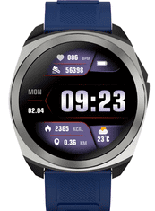 Canyon Maverick SW-83 pametna ura, IPS, RAM 192KB, ROM 128MB, srebrna/modra (CNS-SW83SS)