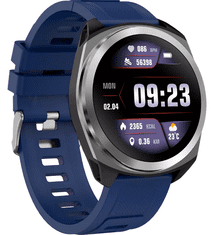 Canyon Maverick SW-83 pametna ura, IPS, RAM 192KB, ROM 128MB, srebrna/modra (CNS-SW83SS)