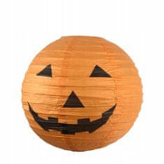 Korbi LED Papirnata Bučna Laterna Halloween Dekor 25cm