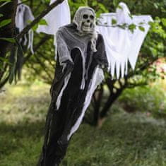 Korbi Veliki Črni Viseči Duh Dekoracija 85cm Halloween