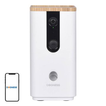 Dogness Inteligentni podajalnik prigrizkov s kamero T03 Dogness (bela)