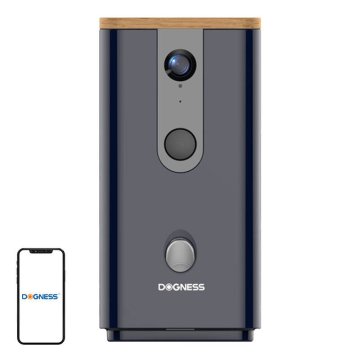 Dogness Inteligentni podajalnik prigrizkov s kamero T03 Dogness (črn)