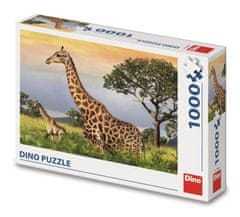 Dino Družina žiraf 1000 Puzzle