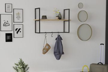 Woody Fashion Stenska polica, Able - Sapphire Oak