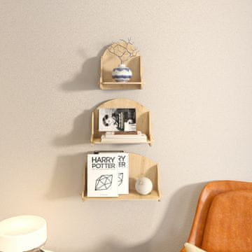 Woody Fashion Stenska polica