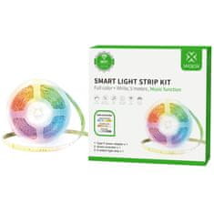 WOOX R5149 Smart WiFi LED 5m RGB z glasbenimi funkcijami pametni trak