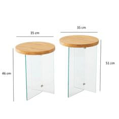 Woody Fashion Komplet mizic za kavo