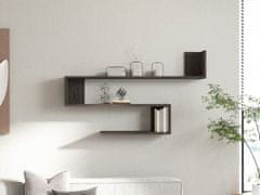 Woody Fashion Stenska polica, Penne - antracit