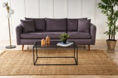 Woody Fashion Miza za kavo, Lizbon - dimljeno steklo