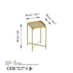 Woody Fashion Miza za kavo, SHB-008-A