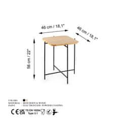 Woody Fashion Miza za kavo, SHB-005