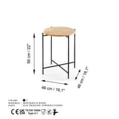 Woody Fashion Miza za kavo, SHB-004