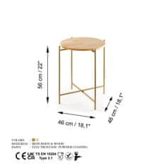 Woody Fashion Miza za kavo, SHB-004-A