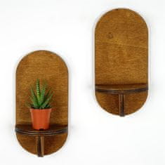 Woody Fashion Stenska polica, RAF262