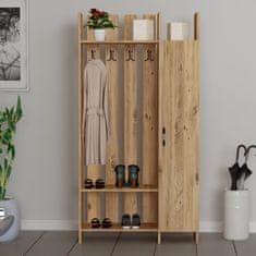 Woody Fashion Stojalo za dvorano, Pro - atlantski bor