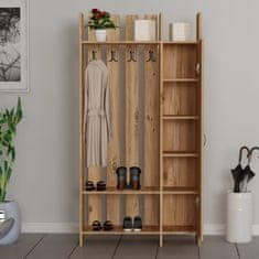 Woody Fashion Stojalo za dvorano, Pro - atlantski bor