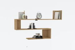 Woody Fashion Stenska polica, Penne - safirni hrast