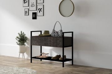 Woody Fashion Omara za čevlje, Narden - antracit