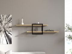Woody Fashion Stenska polica, Mone - safirni hrast
