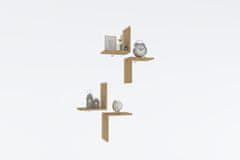 Woody Fashion Stenska polica, obraz - safir