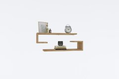 Woody Fashion Stenska polica, Eldo Sapphire Oak