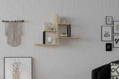 Woody Fashion Stenska polica, Diana - safirni hrast