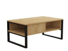 Woody Fashion Miza za kavo, Devon Orta - safirni hrast