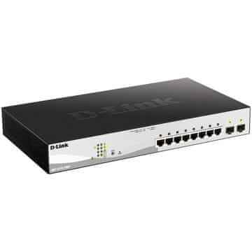 D-Link STIKALO 8-PORT DGS-1210-10MP 10/100/1000 PoE Managed (DGS-1210-10MP/E)