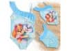 Paw Patrol Paw Patrol Skye Everest Dekliške ENODELNE kopalke ZA BAZEN, modre kopalke za dekleta 98-104cm