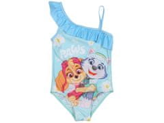 Paw Patrol Paw Patrol Skye Everest Dekliške ENODELNE kopalke ZA BAZEN, modre kopalke za dekleta 98-104cm