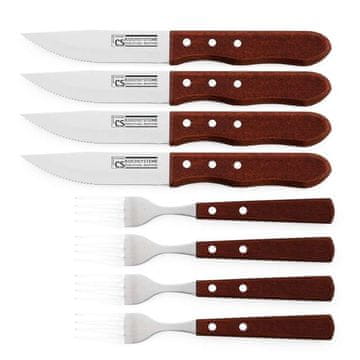 CS Solingen Komplet pribora za steake 8 kosov JUMBO BRUHL CS-070212