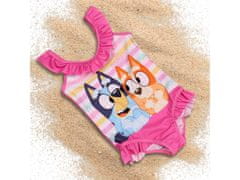 sarcia.eu Bluey Bingo Dekliške kopalke, roza kopalke, enodelne 92-98cm