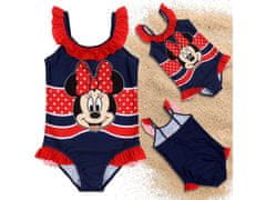 Disney DISNEY Minnie Mouse Dekliške ENODELENE kopalke, ZA BAZEN, NA PLAŽI za dekleta OEKO-TEX 98-104cm