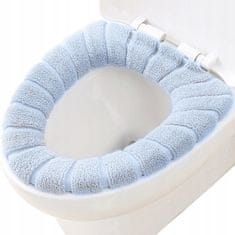 Korbi Mehka prevleka za WC desko modra 45x35 cm