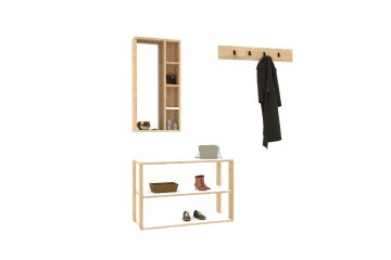 Woody Fashion Stojalo v dvorani