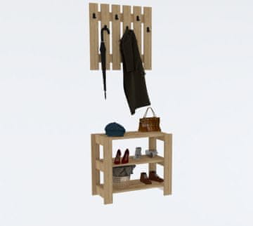 Woody Fashion Stojalo v dvorani