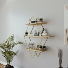 Woody Fashion Stenska polica