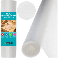 Korbi Antizdrsna zaščitna podloga Korbi 300x50cm Bela