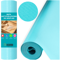 Korbi Zaščitna Nedrseča Podloga Modra 150x50 cm Korbi