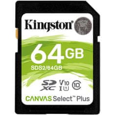 Kingstone KARTICA 64GB Kingston Canvas Select Plus XC 100MB/s