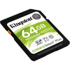 Kingstone KARTICA 64GB Kingston Canvas Select Plus XC 100MB/s