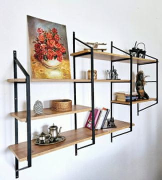 Woody Fashion Stenska polica