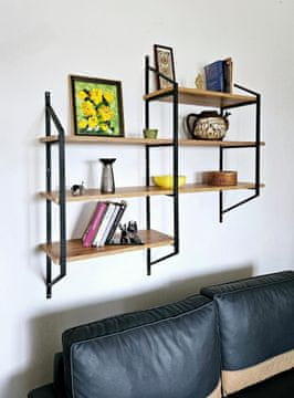 Woody Fashion Stenska polica