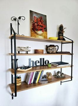 Woody Fashion Stenska polica