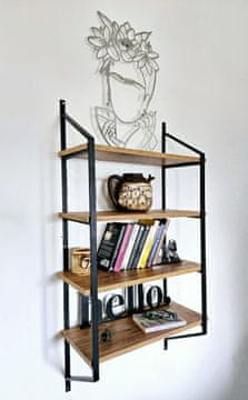 Woody Fashion Stenska polica