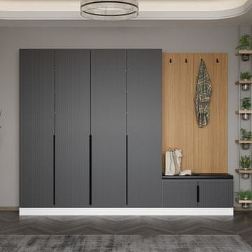 Woody Fashion Stojalo v dvorani